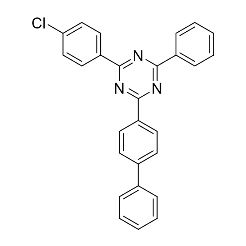 2-(bifenyl-4-yl)-4-(4-chlórfenyl)-6-fenyl-1,3,5-triazín