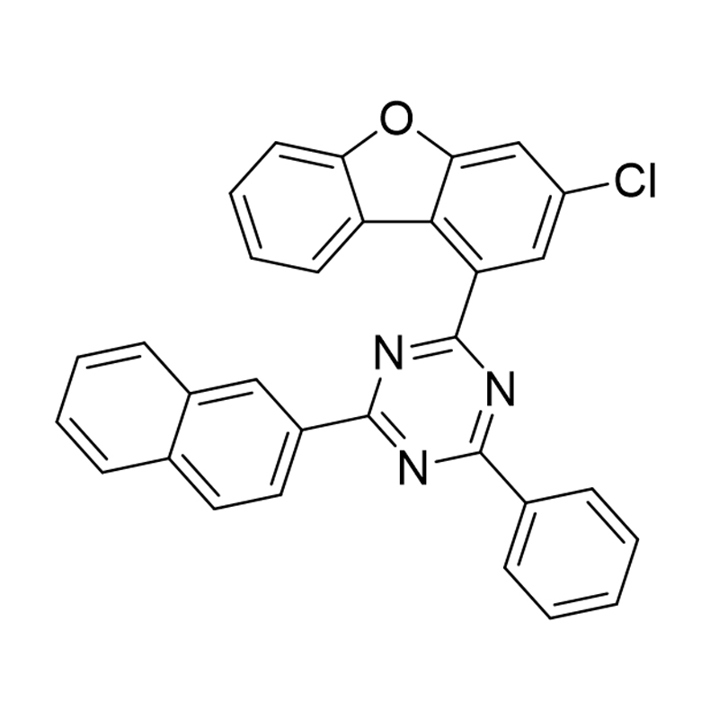 1,3,5-triazín, 2-(3-chlór-1-dibenzofuranyl)-4-(2-naftalenyl)-6-fenyl-