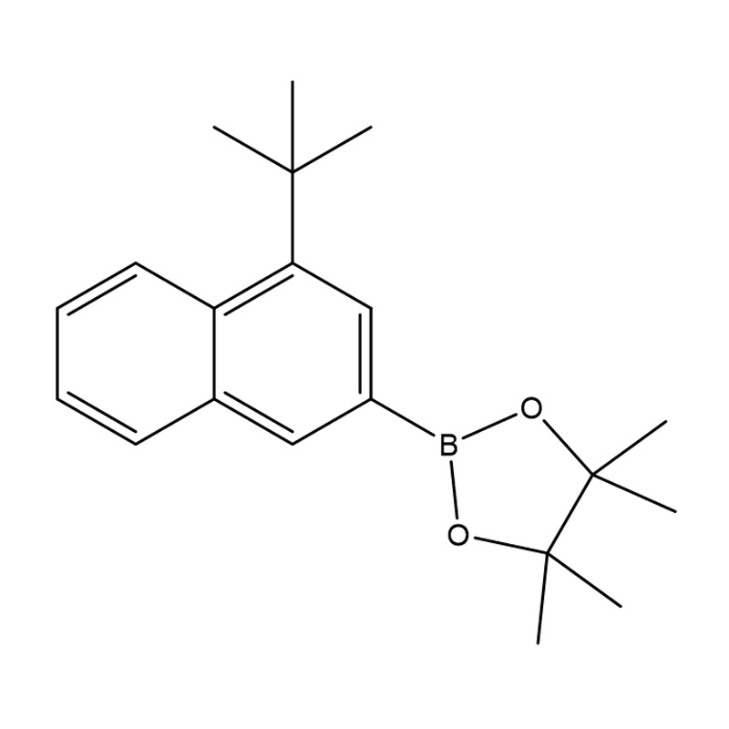 2-(4-(terc-butyl)naftalén-2-yl)-4,4,5,5-tetrametyl-1,3,2-dioxaborolán