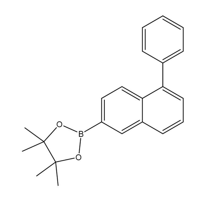 4,4,5,5-tetrametyl-2-(5-fenylnaftalén-2-yl)-1,3,2-dioxaborolán