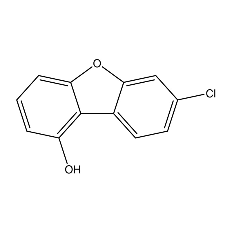 1-dibenzofuranol, 7-chlór-