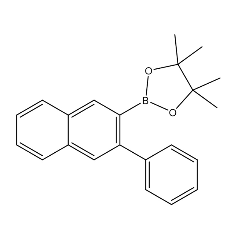 4,4,5,5-tetrametyl-2-(3-fenylnaftalén-2-yl)-1,3,2-dioxaborolán