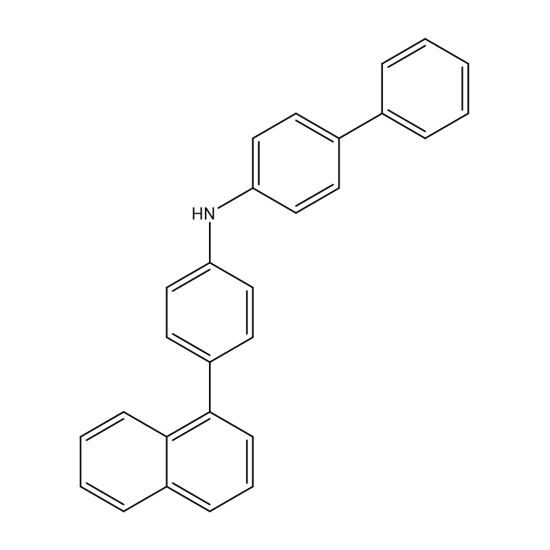 N-[4-(1-Naftalenyl)fenyl]-[1,1-bifenyl]-4-amín