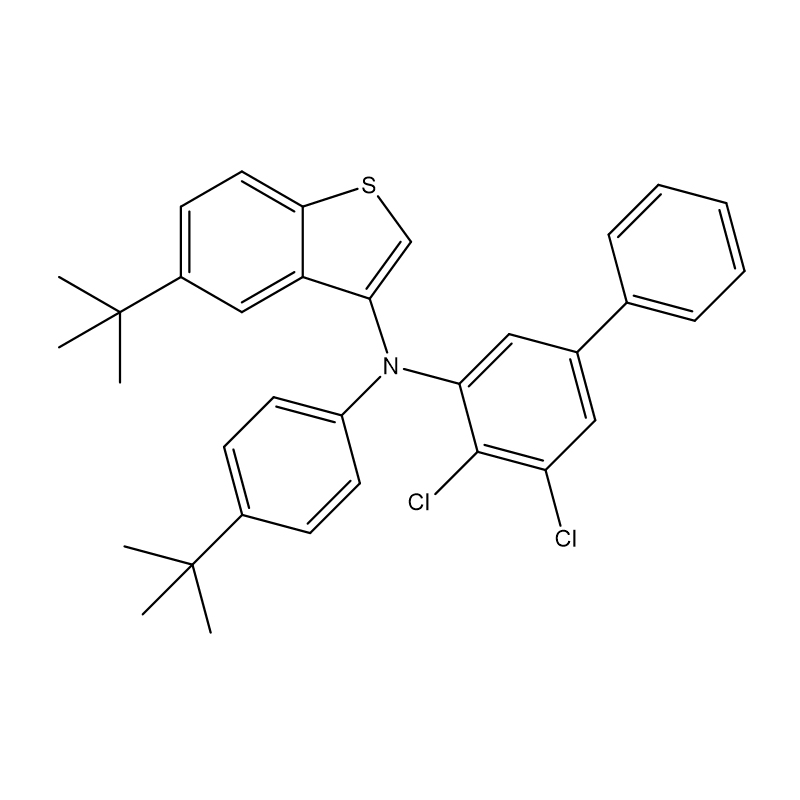 Benzo[b]tiofén-3-amín, N-(4,5-dichlór[1,1'-bifenyl]-3-yl)-5-(1,1-dimetyletyl)-N-[4-(1, 1-dimetyletyl)fenyl]-